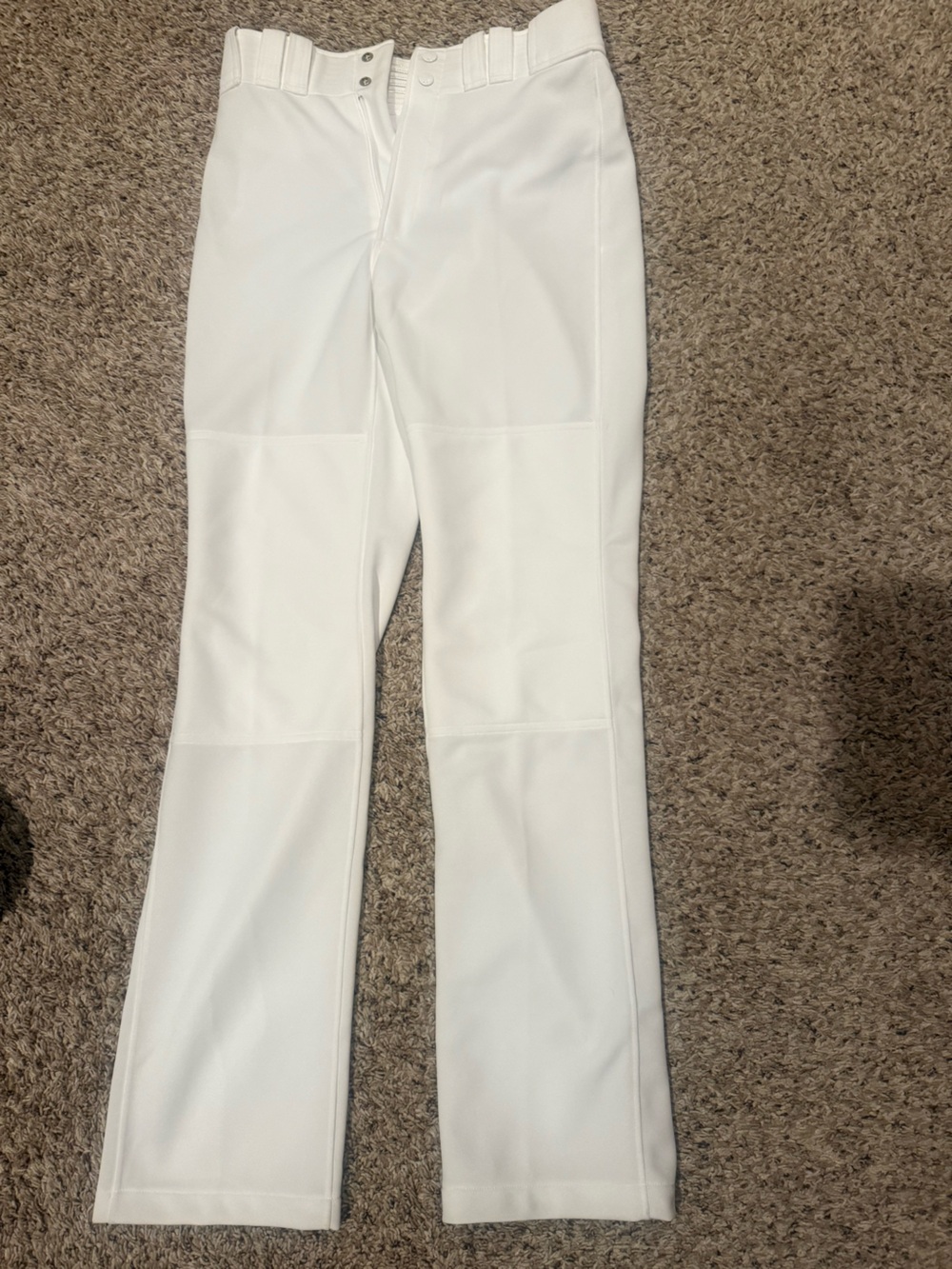 Mizuno White Men's Baseball/Softball Pants
